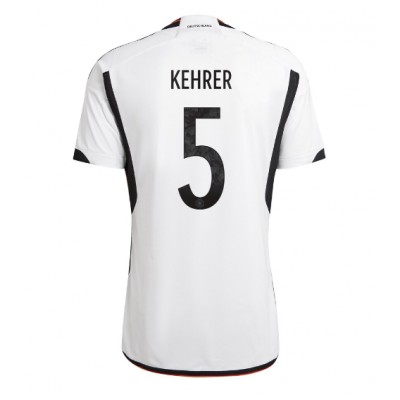Pánský Fotbalový dres Německo Thilo Kehrer #5 MS 2022 Domácí Krátký Rukáv
